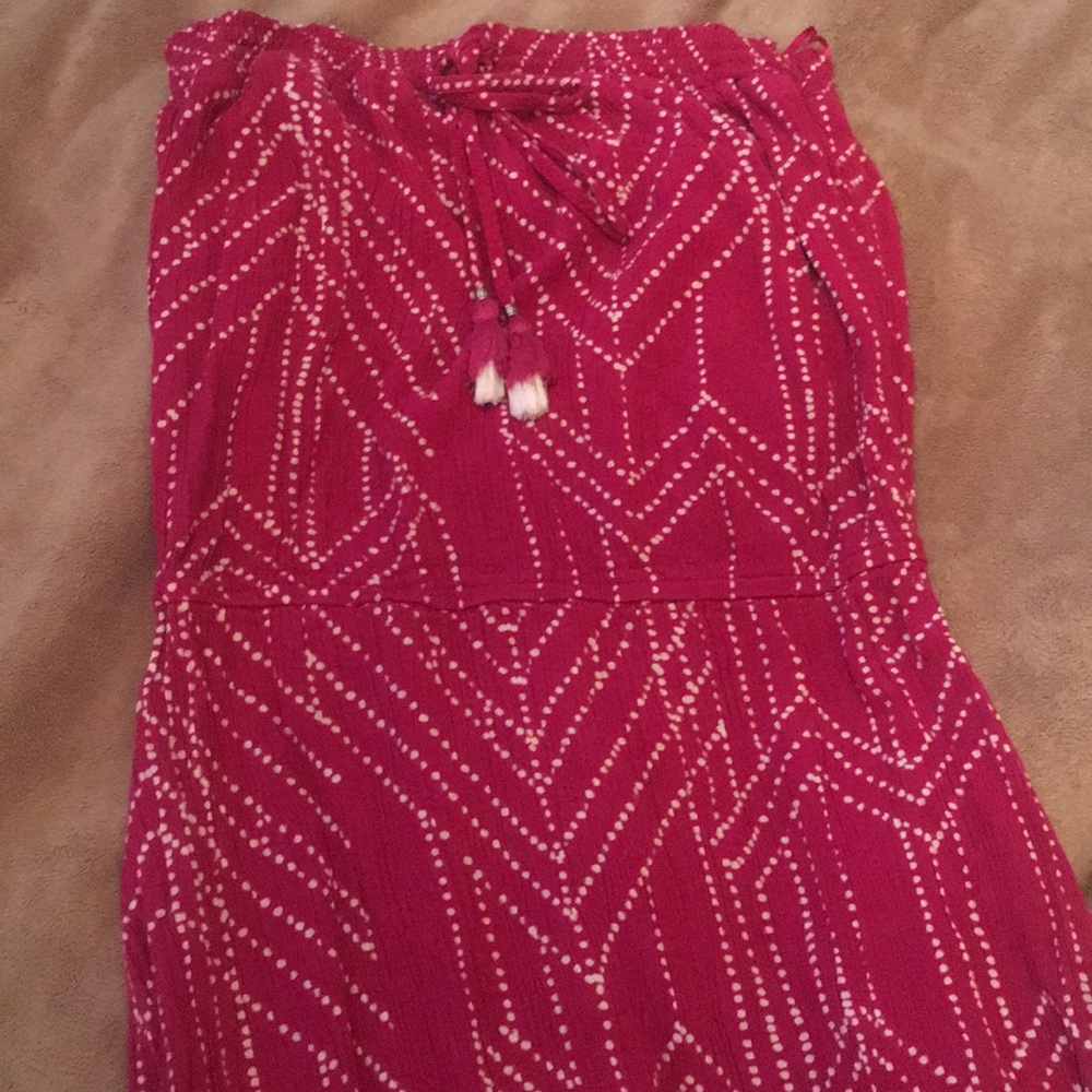 Boho chic Raspberry Maxi dress - Picture 3 of 7